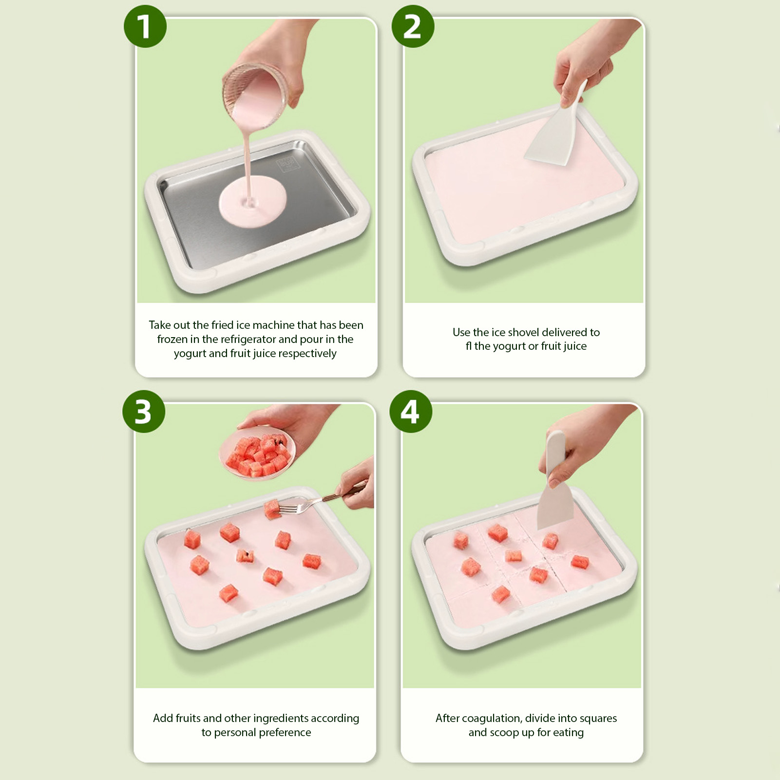 Ice Cream Maker DIY Homemade S - Soft Serve Ice Cream Machine review and price