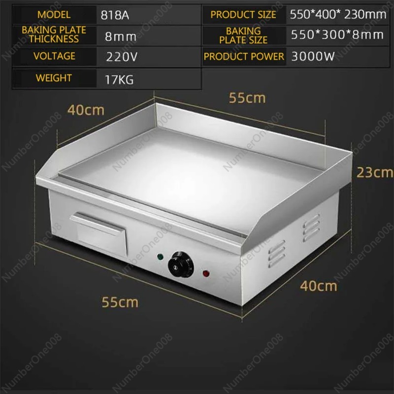 3000W Commercial Electric Grid - Commercial Kitchen Griddle 리뷰 및 가격