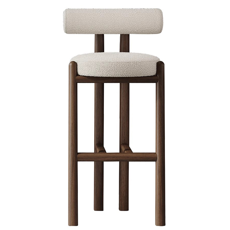 Modern Wood Backrest Bar Chair - Commercial Kitchen Interior 리뷰 및 가격