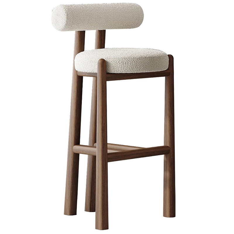 Modern Wood Backrest Bar Chair - Commercial Kitchen Interior 리뷰 및 가격