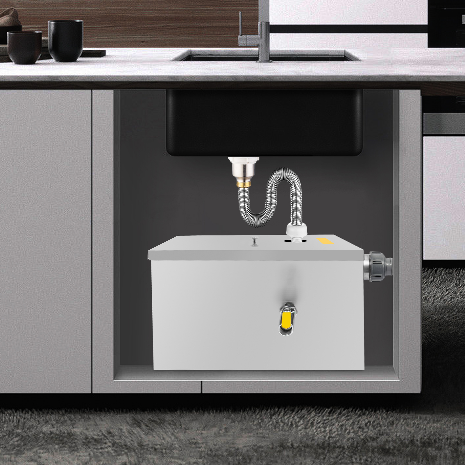 20L Commercial Grease Trap,Sta - Commercial Kitchen Grease Interceptor review and price