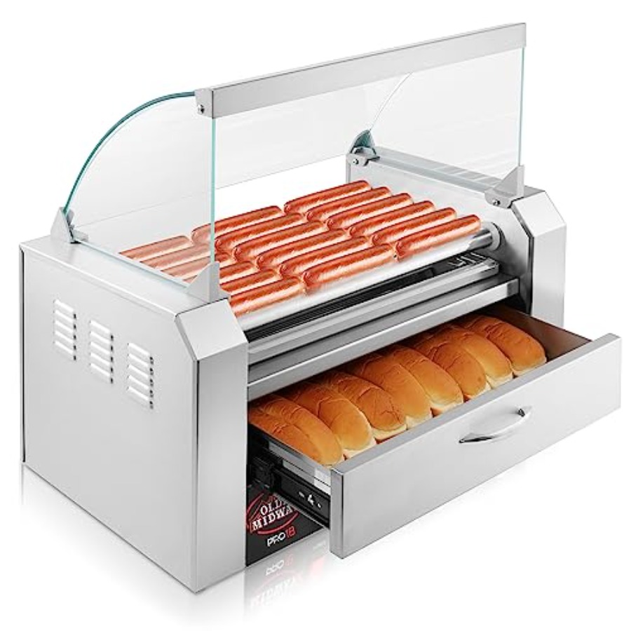 Electric 18 Hot Dog 7 Roller G - Hot Dog Roller Grill review and price