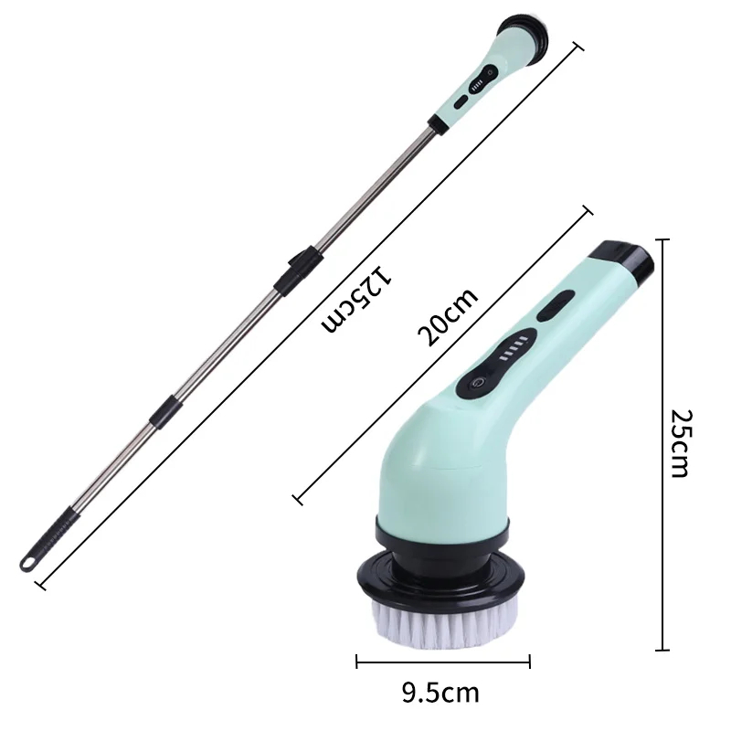 9-in-1 Electric Cleaning Brush - Commercial Kitchen Cleaning review and price