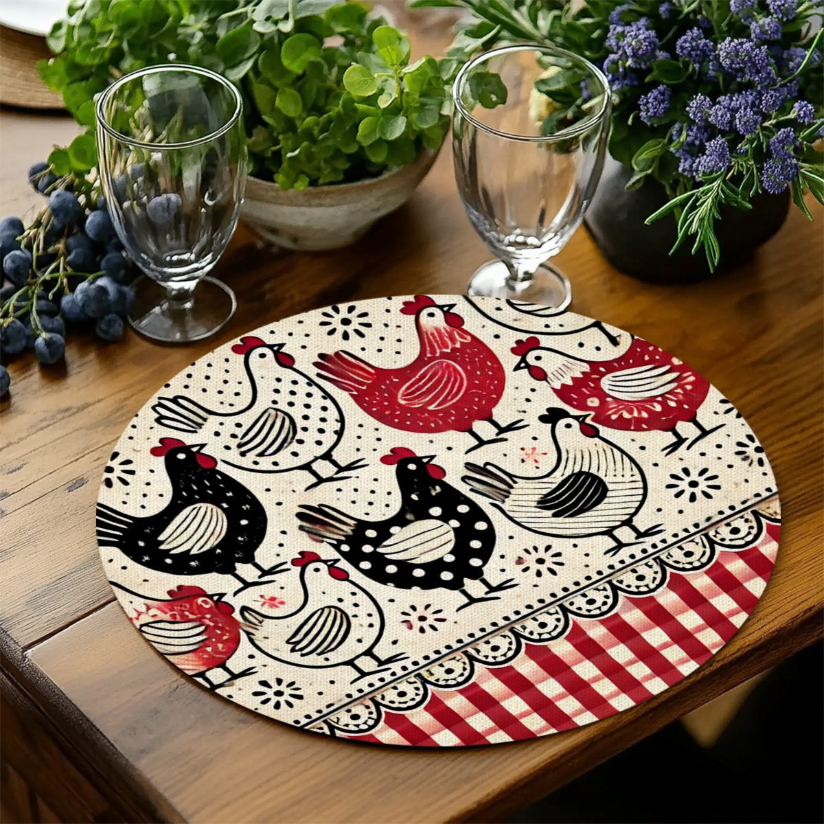 4PCS 2D flat print, farmhouse  - Commercial Kitchen Interior 리뷰 및 가격