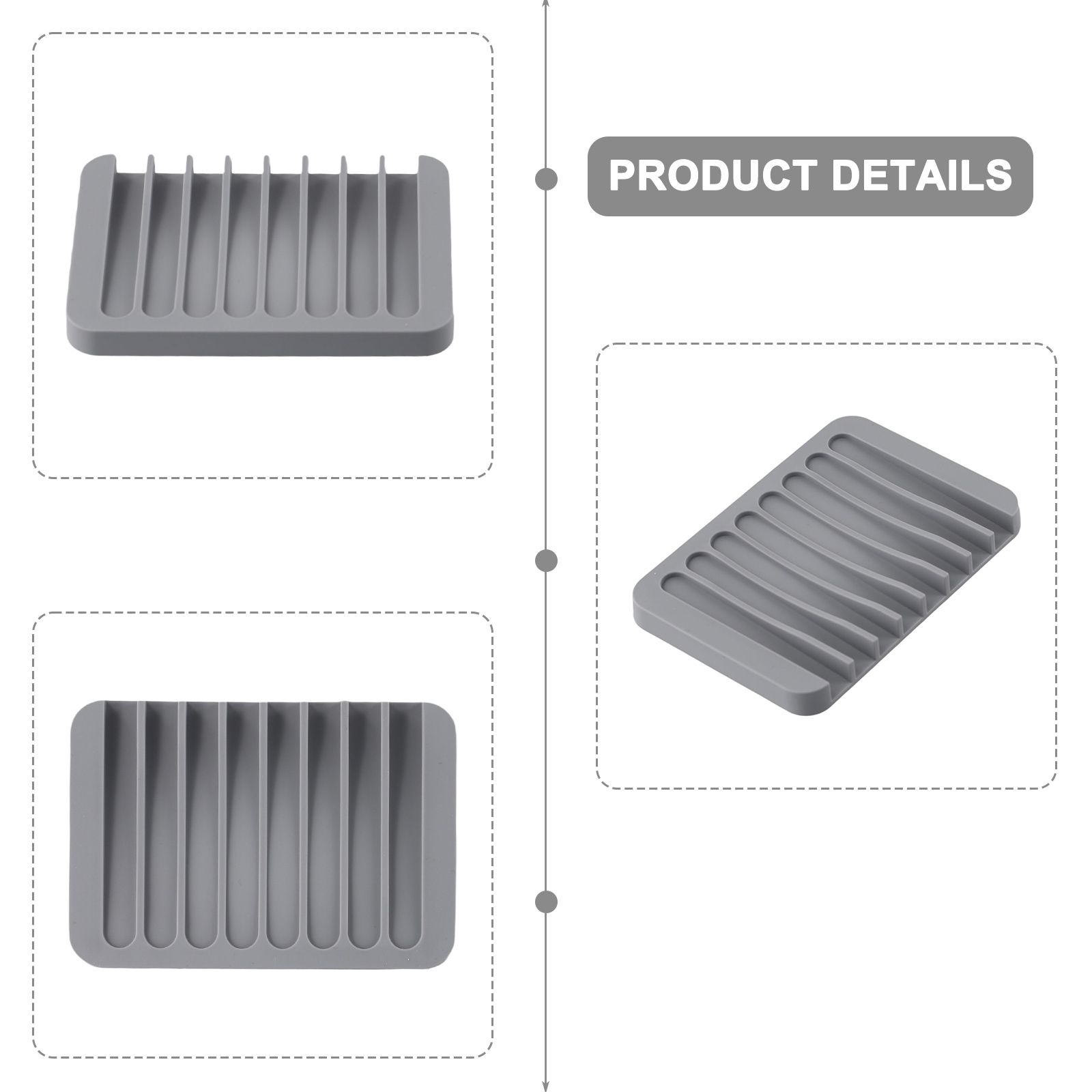1/2pcs Silicone Self Draining  - Commercial Kitchen Floor Drain 리뷰 및 가격
