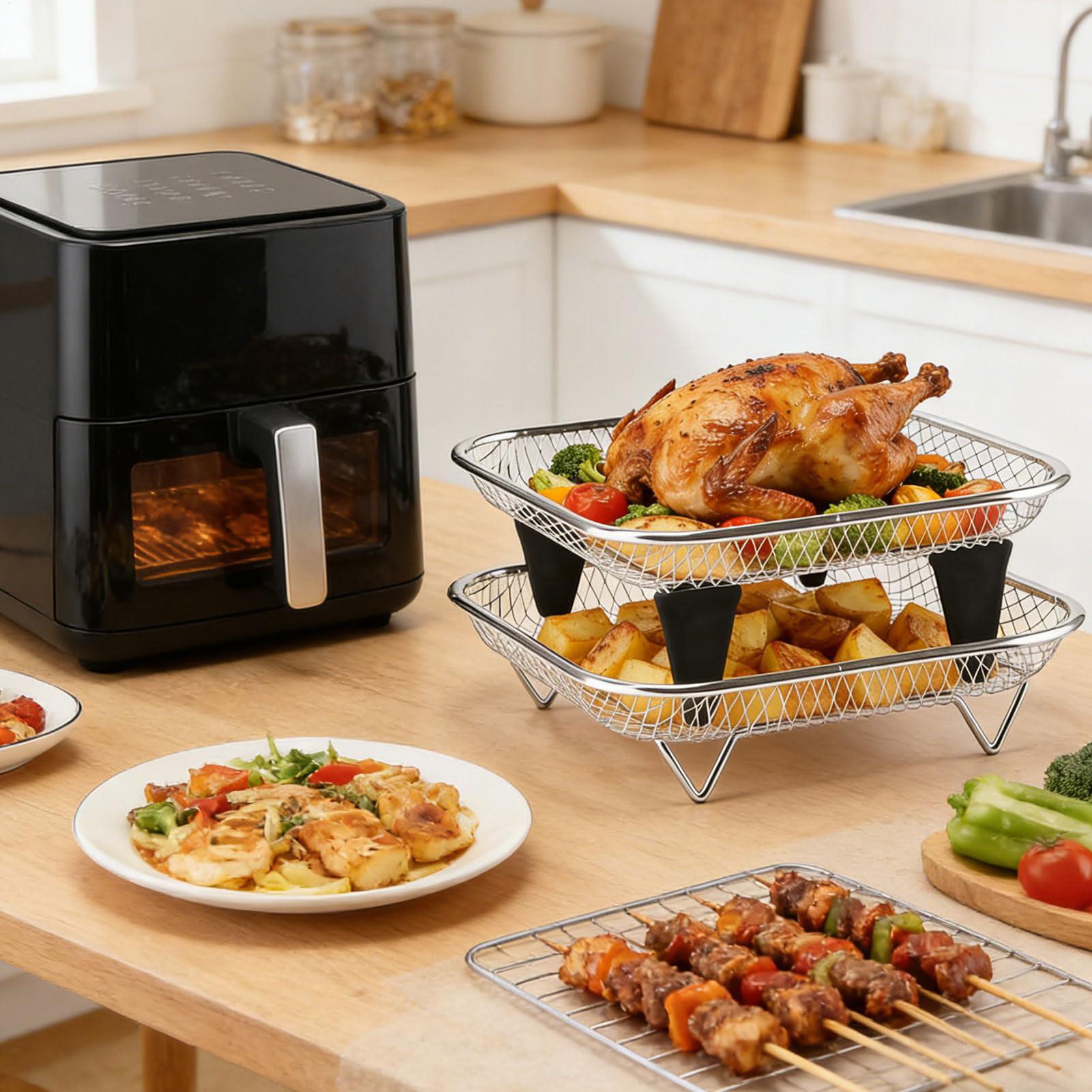 Air Fryer Accessories Stainles - Commercial Kitchen Steamer 리뷰 및 가격