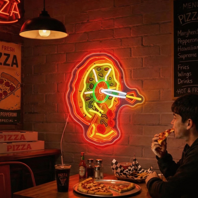 Ramen Cat Neon Sign Cat Noodle - Commercial Kitchen Japanese review and price