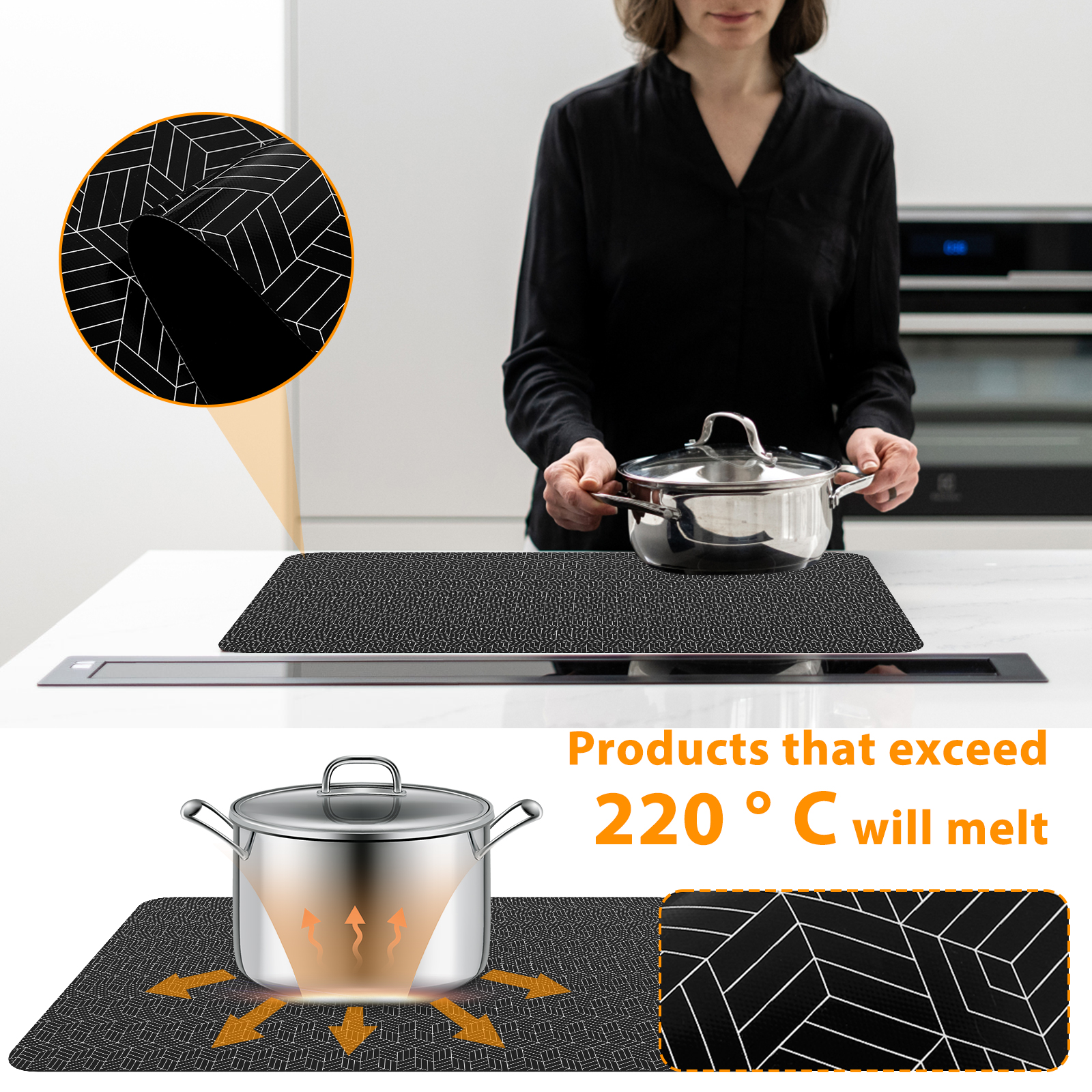 Induction Cooktop Mat Silicone - Commercial Kitchen Induction 리뷰 및 가격