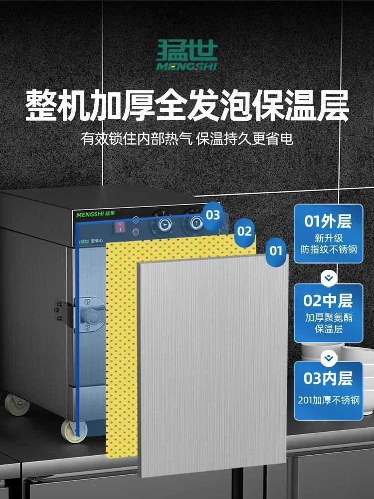 220V Stainless Steel Electric  - Commercial Kitchen Steamer 리뷰 및 가격