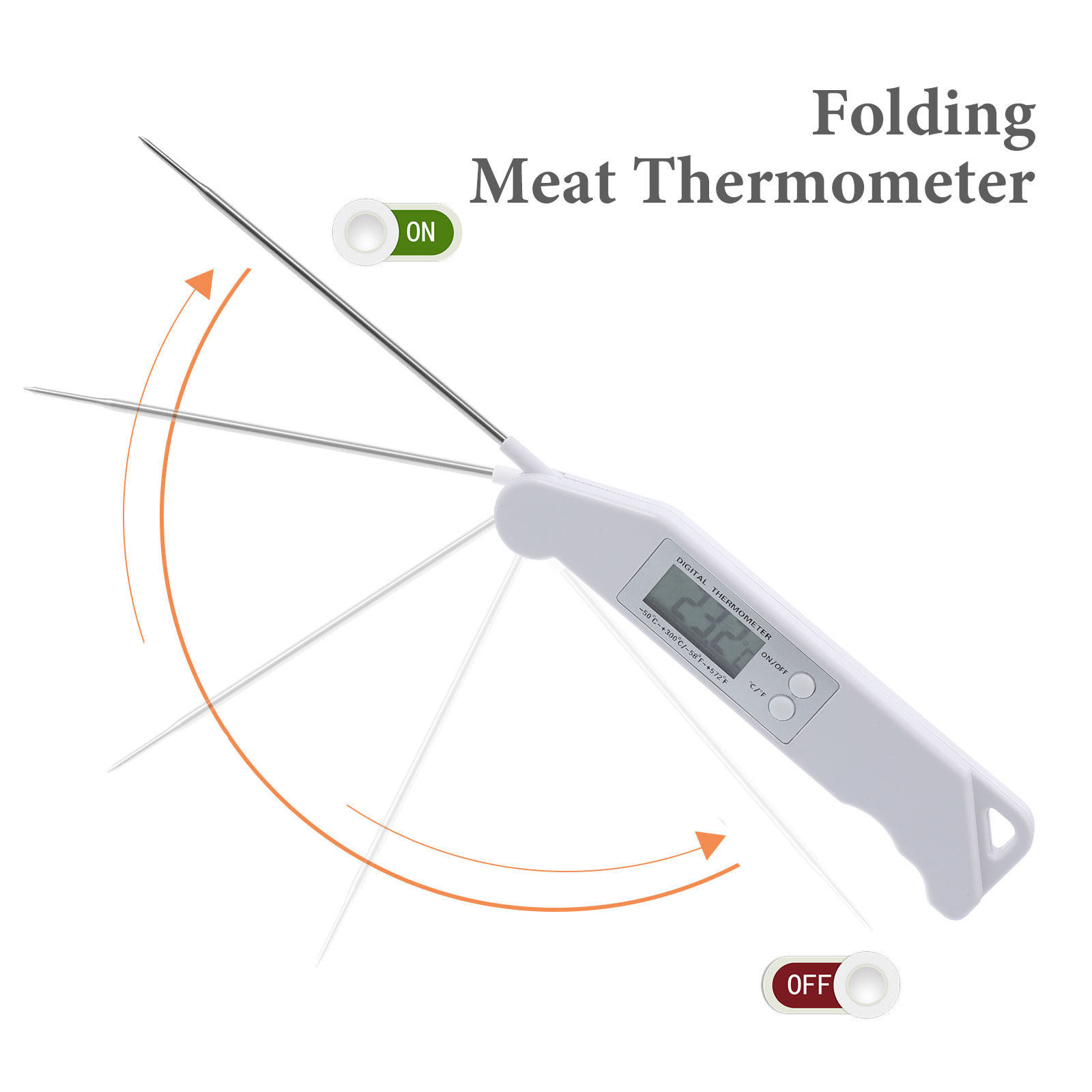 Folding Electronic Thermometer - Commercial Kitchen Equipment List 리뷰 및 가격