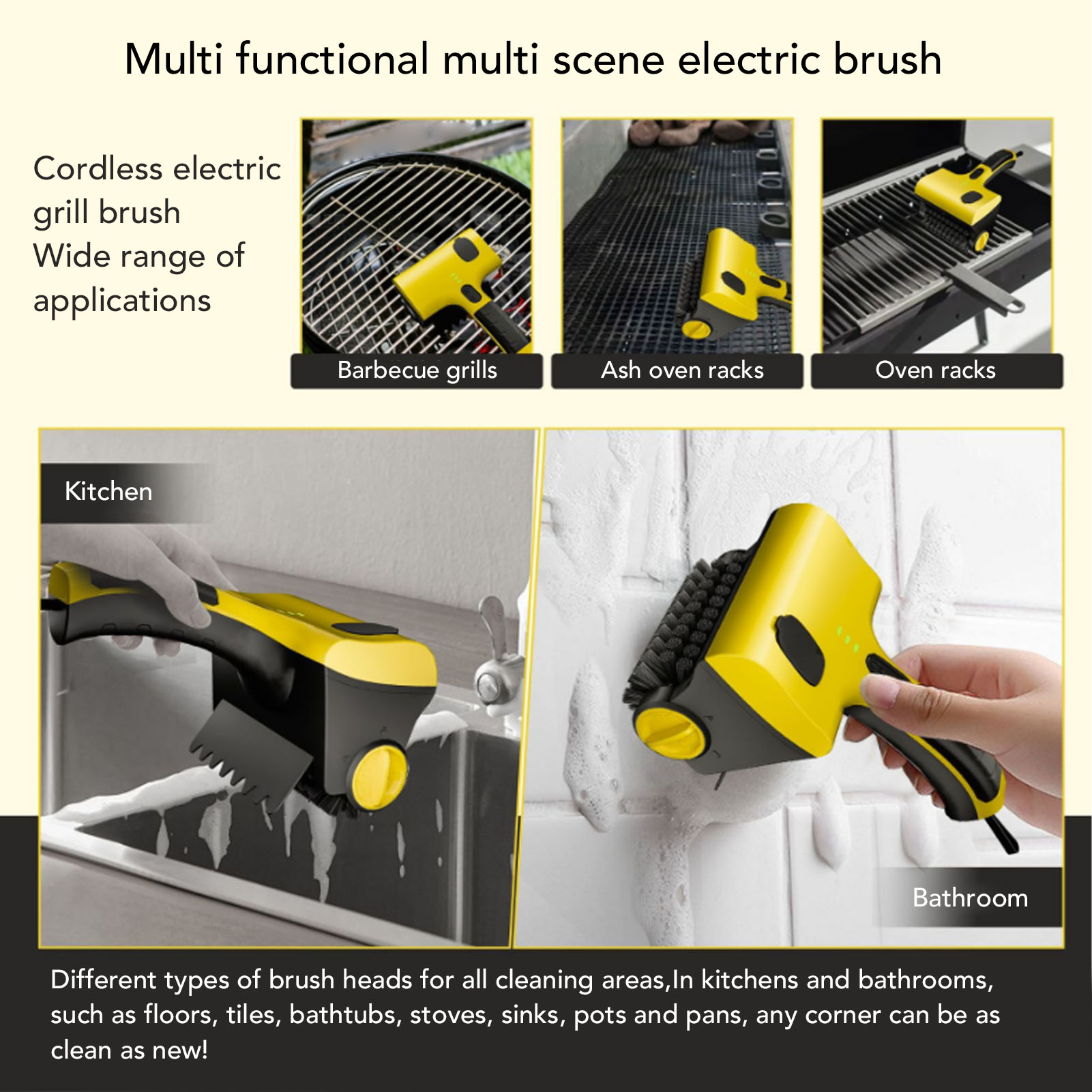 Rechargeable Grill Cleaning Br - Commercial Kitchen Cleaning review and price