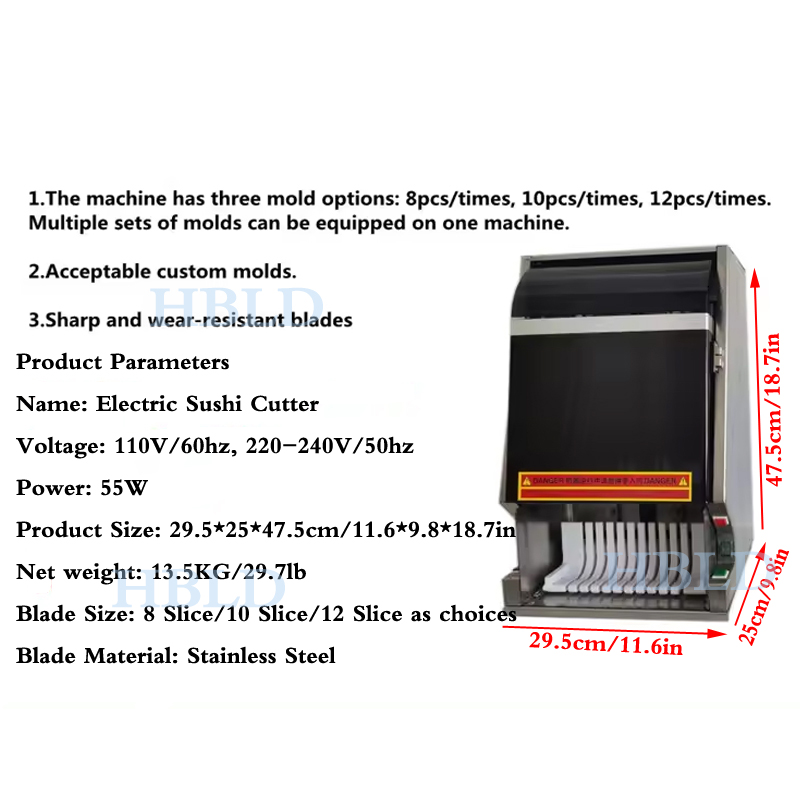 Electric Sushi Slicer for Snac - Commercial Kitchen Japanese review and price