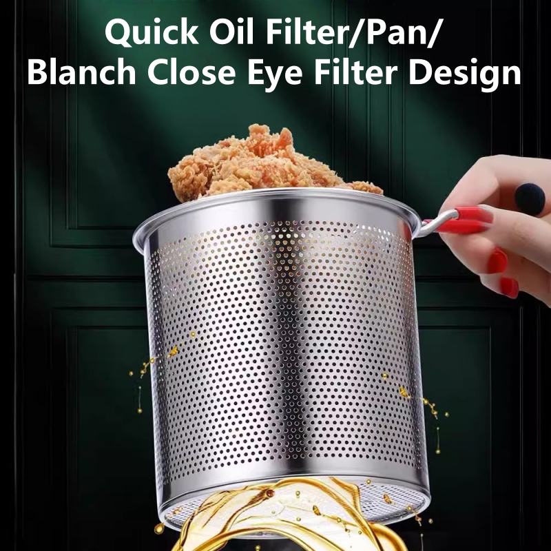 304 Stainless Steel Deep Fryer - Commercial Kitchen Appliance review and price