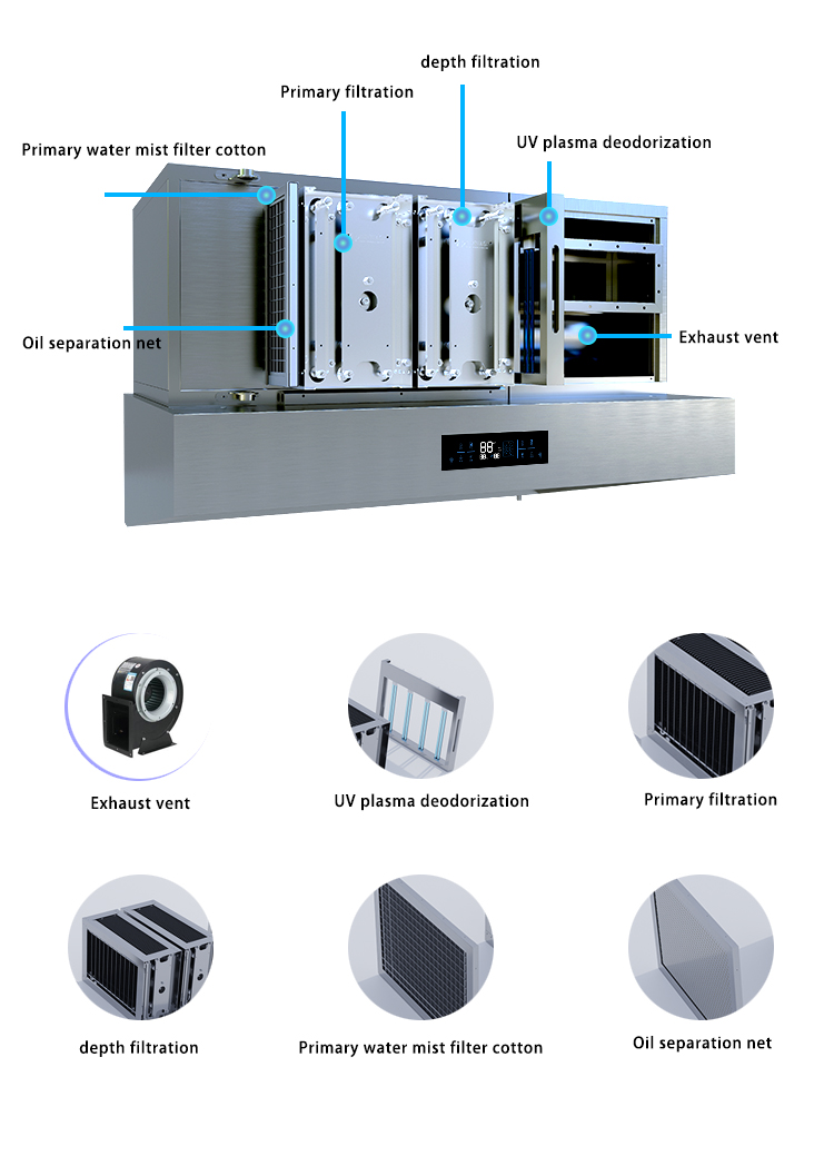 Standard stainless steel range - Commercial Kitchen Chimney review and price