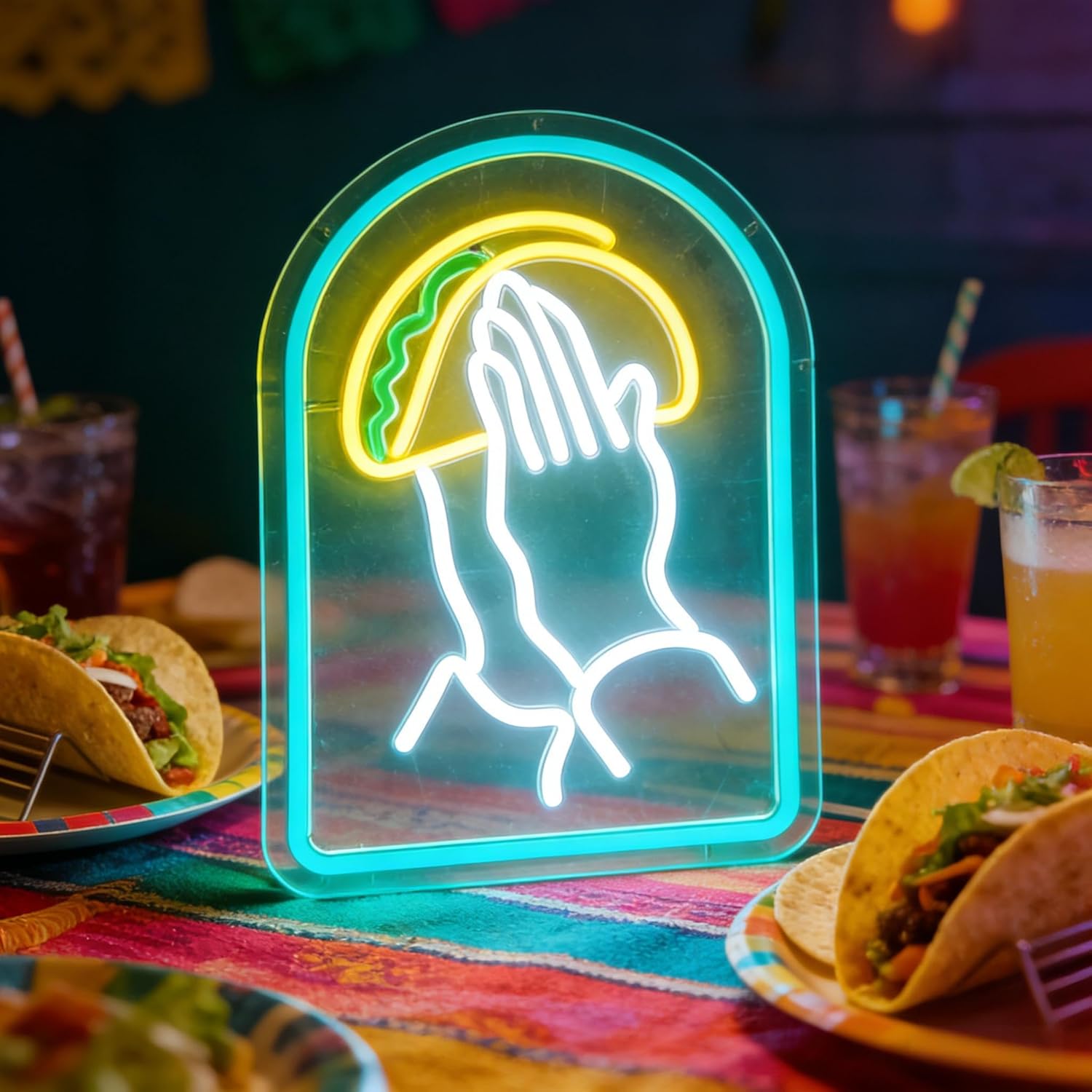 Taco LED Neon Sign LED Wall Li - Commercial Kitchen Ideas review and price