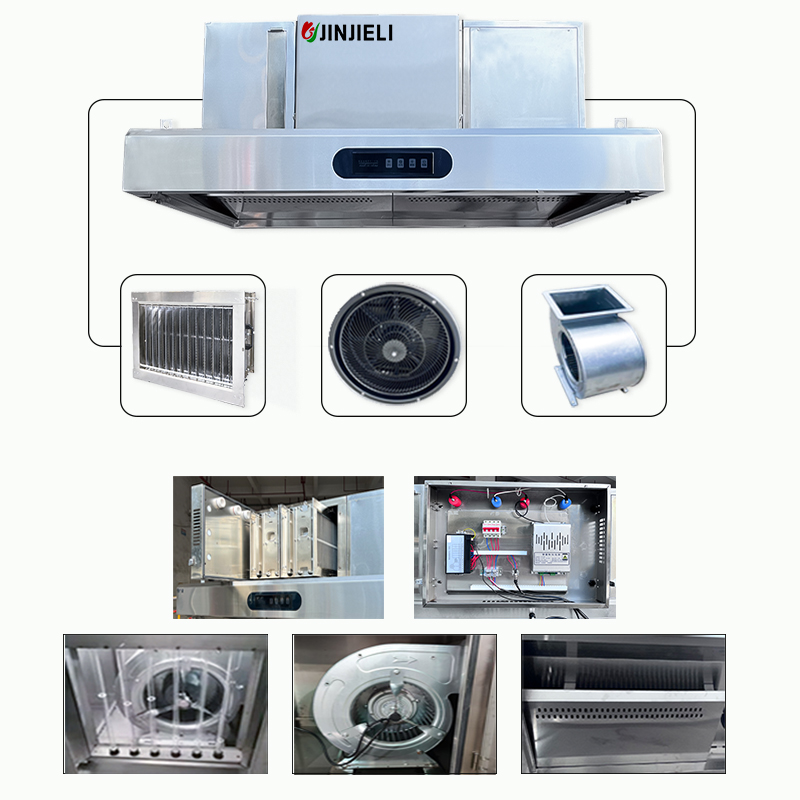 JINJELI Commercial Smart Stain - Commercial Kitchen Chimney review and price