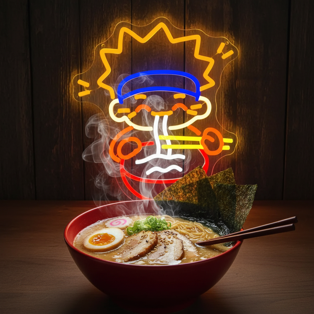 Anime Ramen LED Neon Sign Dimm - Commercial Kitchen Japanese review and price
