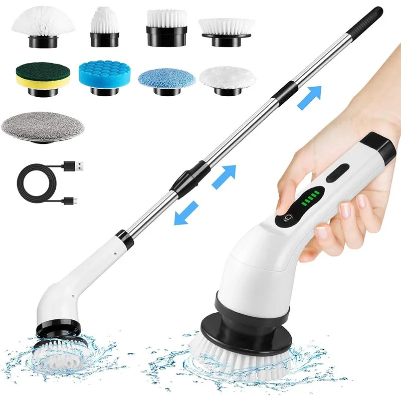Cordless Electric Spin Scrubbe - Commercial Kitchen Cleaning review and price
