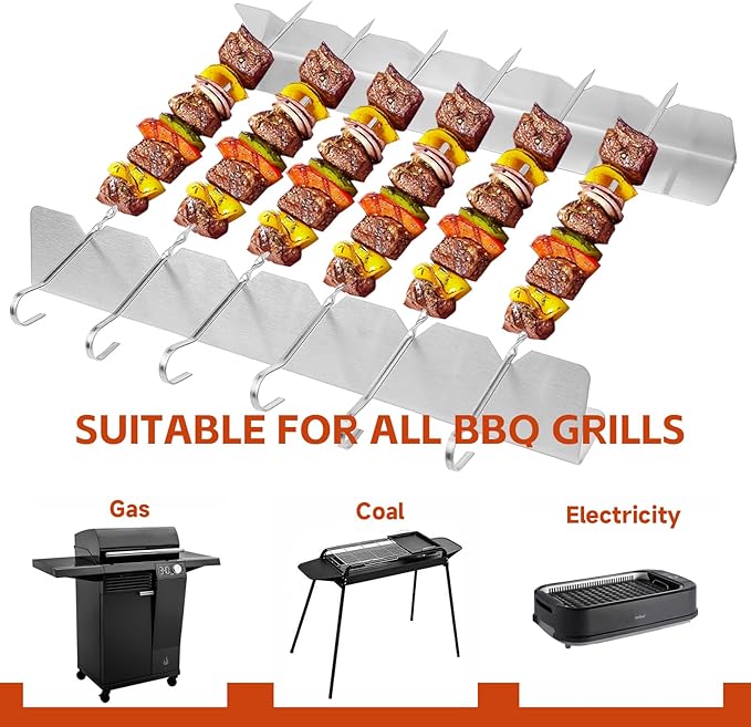 Skewer Holder Anti-slip Groove - Hot Dog Roller Grill review and price