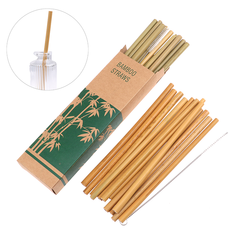 [H]1pcs Bamboo Drinking Straws - Commercial Kitchen Cleaning review and price