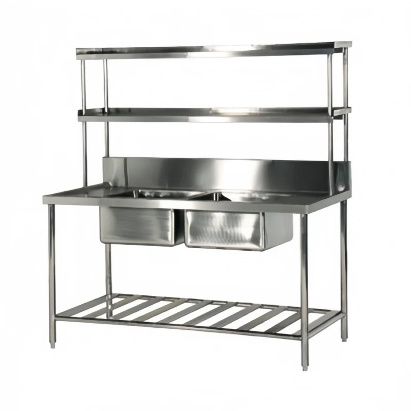 Sink Double Bowl Commercial St - Commercial Kitchen Double Sink review and price