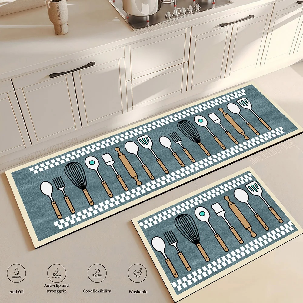 Kitchen Floor Mat Carpet Rug S - Commercial Kitchen Mats Anti Fatigue 리뷰 및 가격