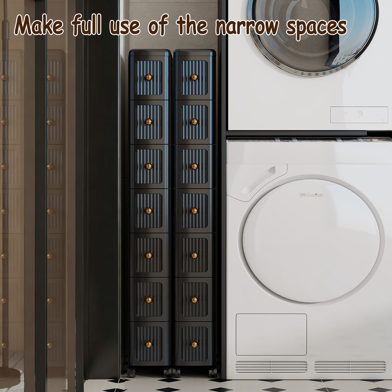 15CM Narrow Gap Drawer Storage - Commercial Kitchen Organiser review and price