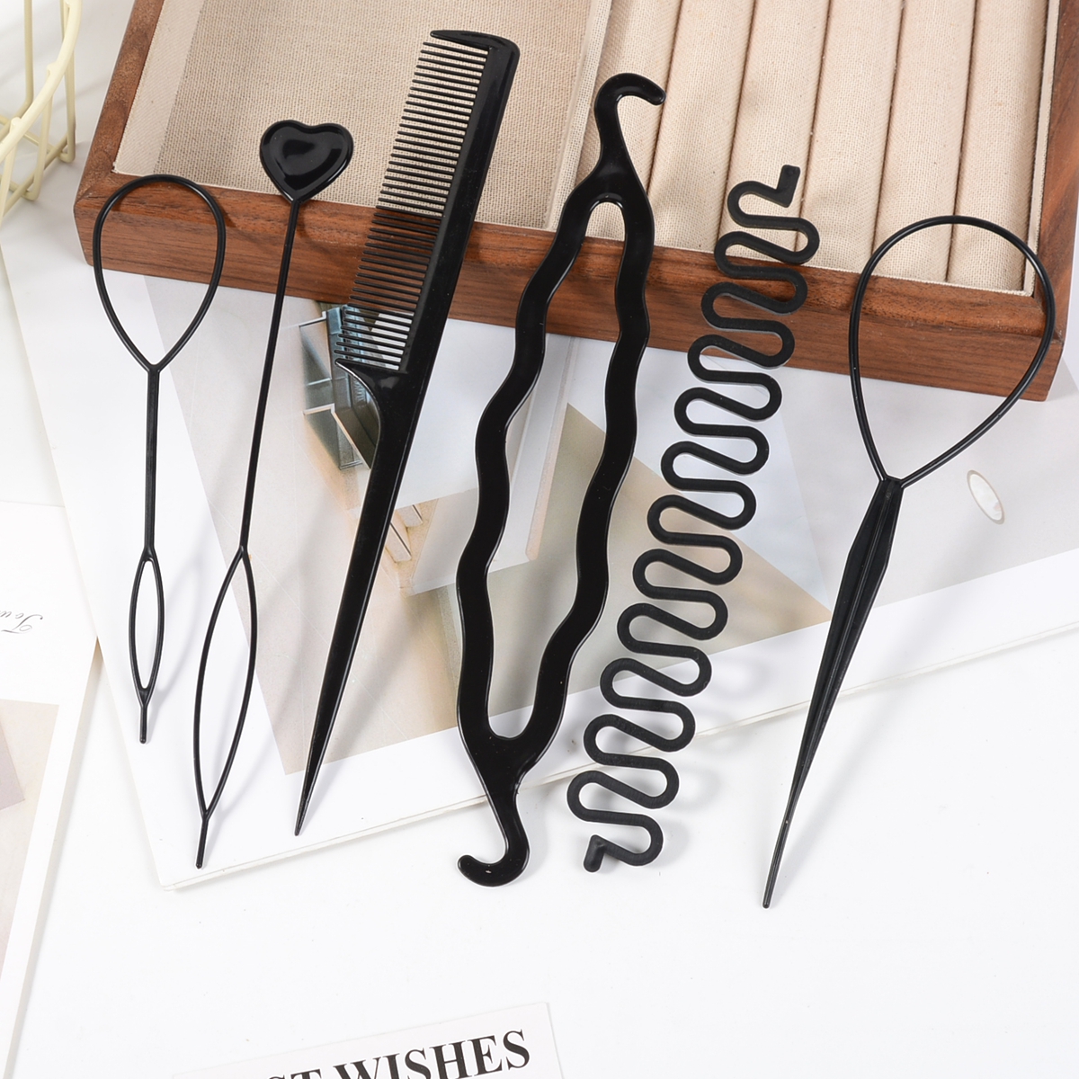 6Pcs/Set Multiple Magic Hair B - Donut Making Machine 리뷰 및 가격