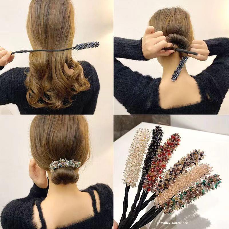 1pc Women Easy Hair Bun Maker  - Donut Making Machine 리뷰 및 가격