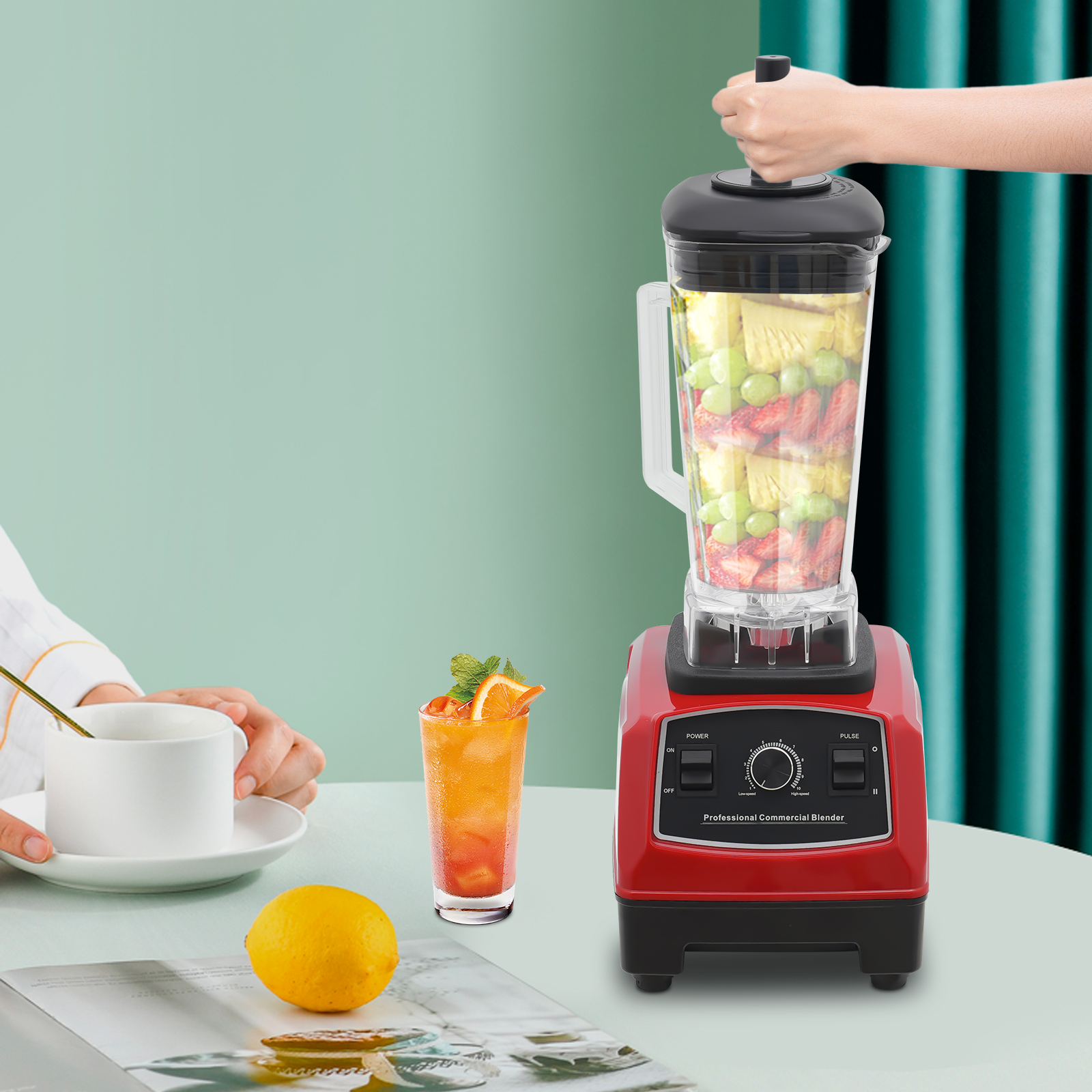 2200W Commercial Smoothie Blen - Commercial Kitchen Cleaning review and price