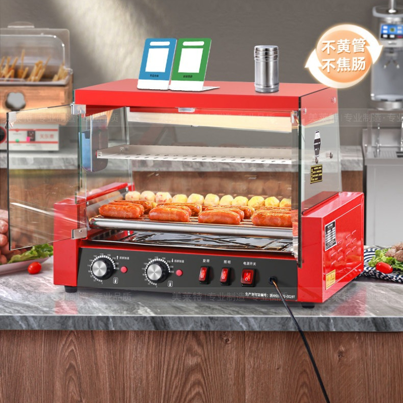 Automatic Commercial Hot Dog M - Hot Dog Roller Grill review and price