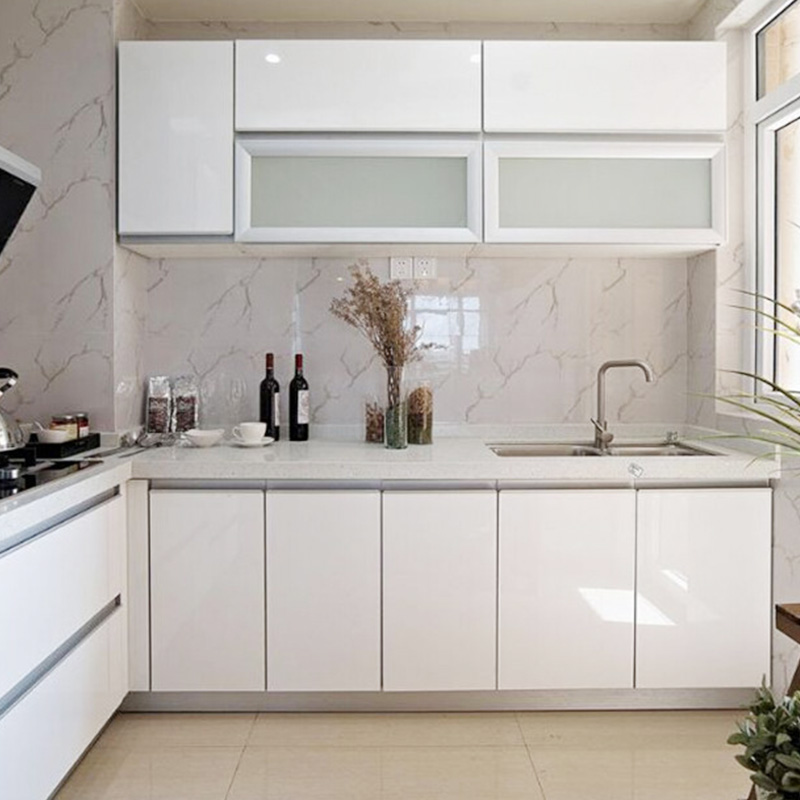 Paint Glossy White Cabinets Wa - Commercial Kitchen Wall 리뷰 및 가격