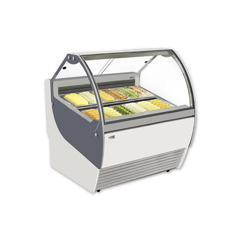 Hot Sale Ice Cream Display Fre - Refrigerated Display Case review and price