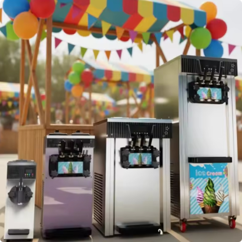 Customized Commercial Soft Ser - Soft Serve Ice Cream Machine review and price
