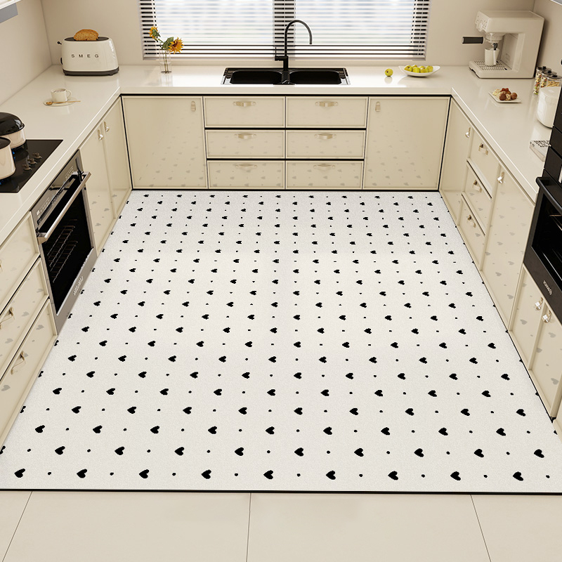 Black Kitchen Rug Pvc Waterpro - Commercial Kitchen Mats Anti Fatigue 리뷰 및 가격