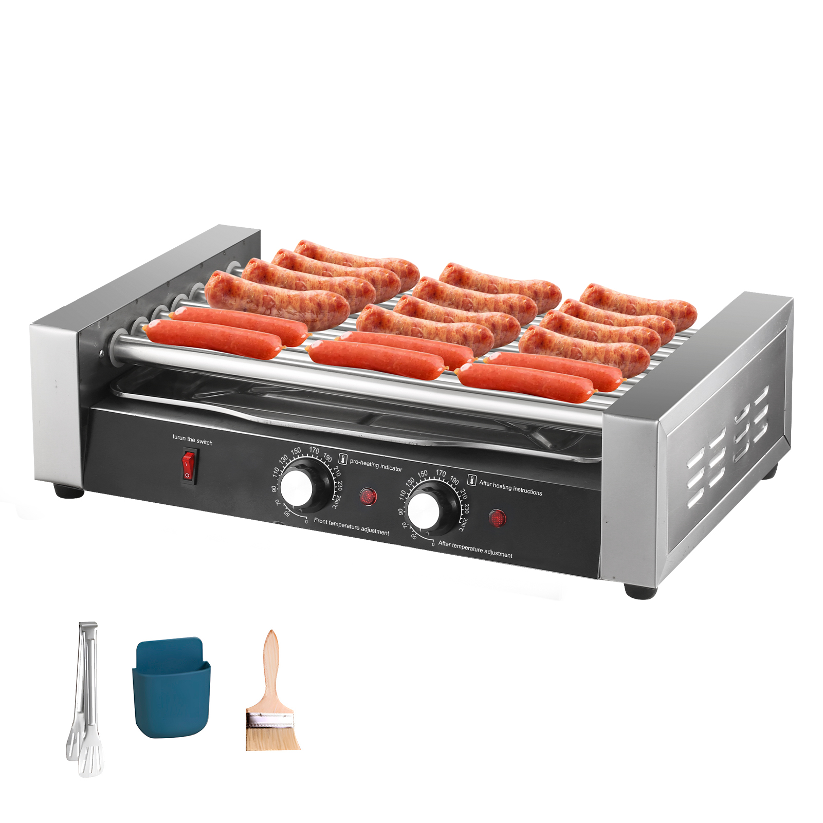 Hotdog Machine, 17 Hot Dogs Ca - Hot Dog Roller Grill review and price