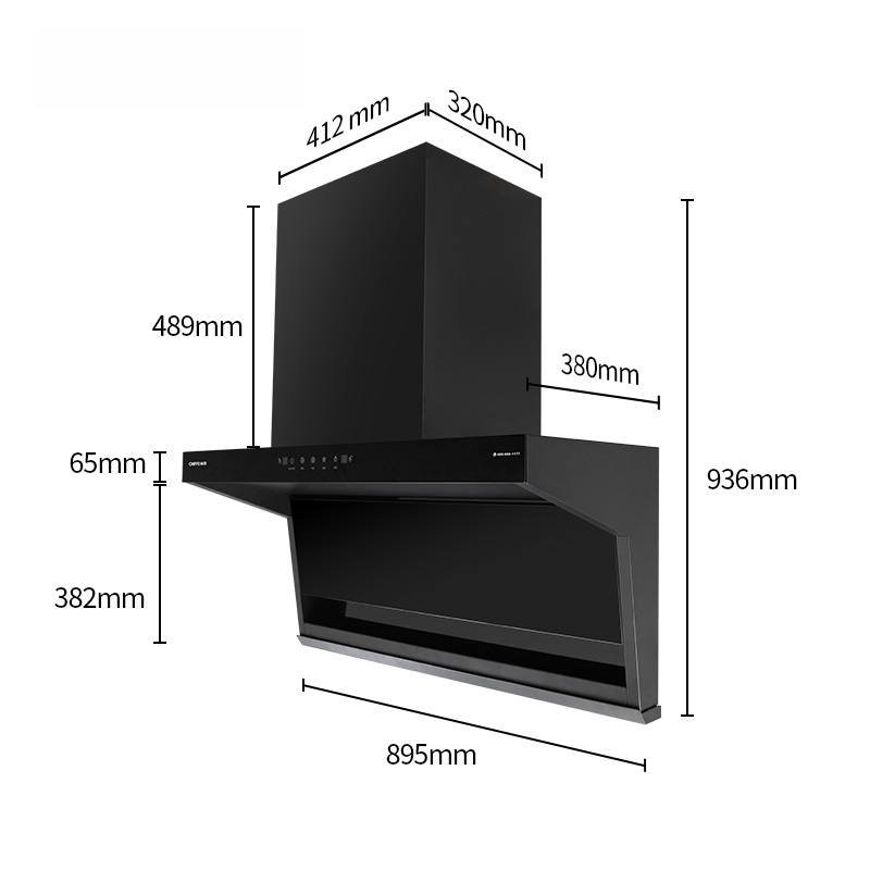 Commercial Wall Mounted Range  - Commercial Kitchen Hood Design review and price