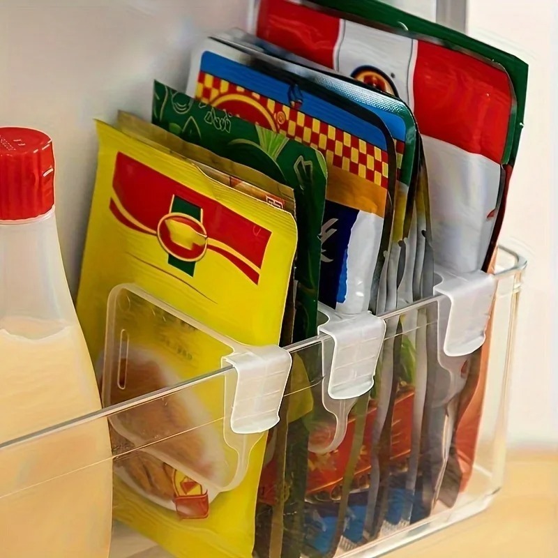 5-20PCS Sturdy Clear Refrigera - Commercial Kitchen Organiser review and price