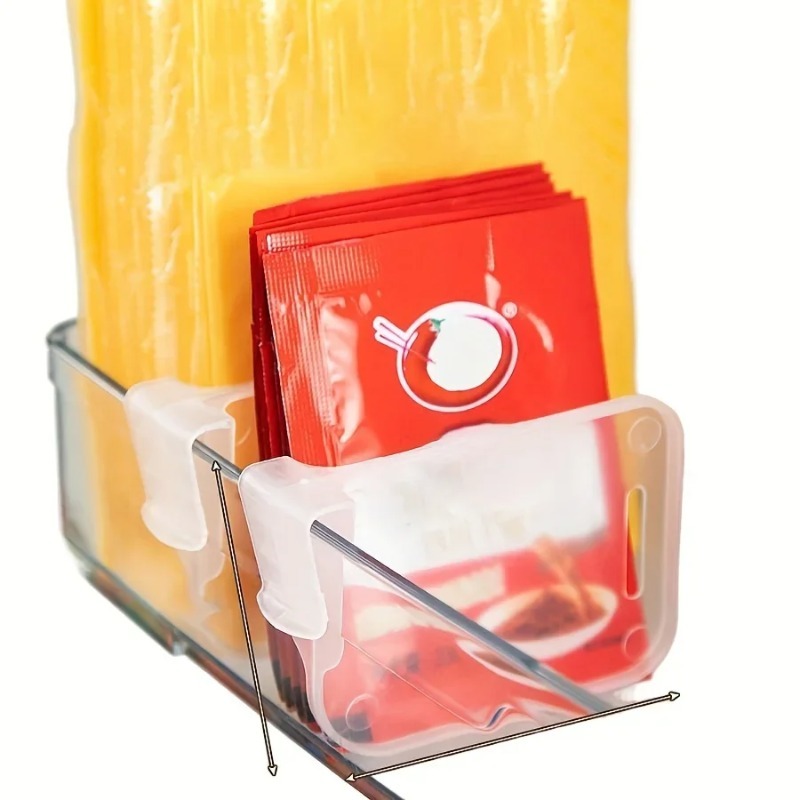 5-20PCS Sturdy Clear Refrigera - Commercial Kitchen Organiser review and price