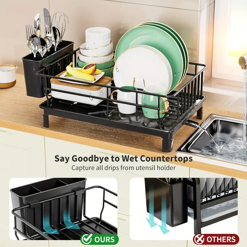 Rustproof Dish Drying Rack Kit - Commercial Kitchen Floor Drain 리뷰 및 가격