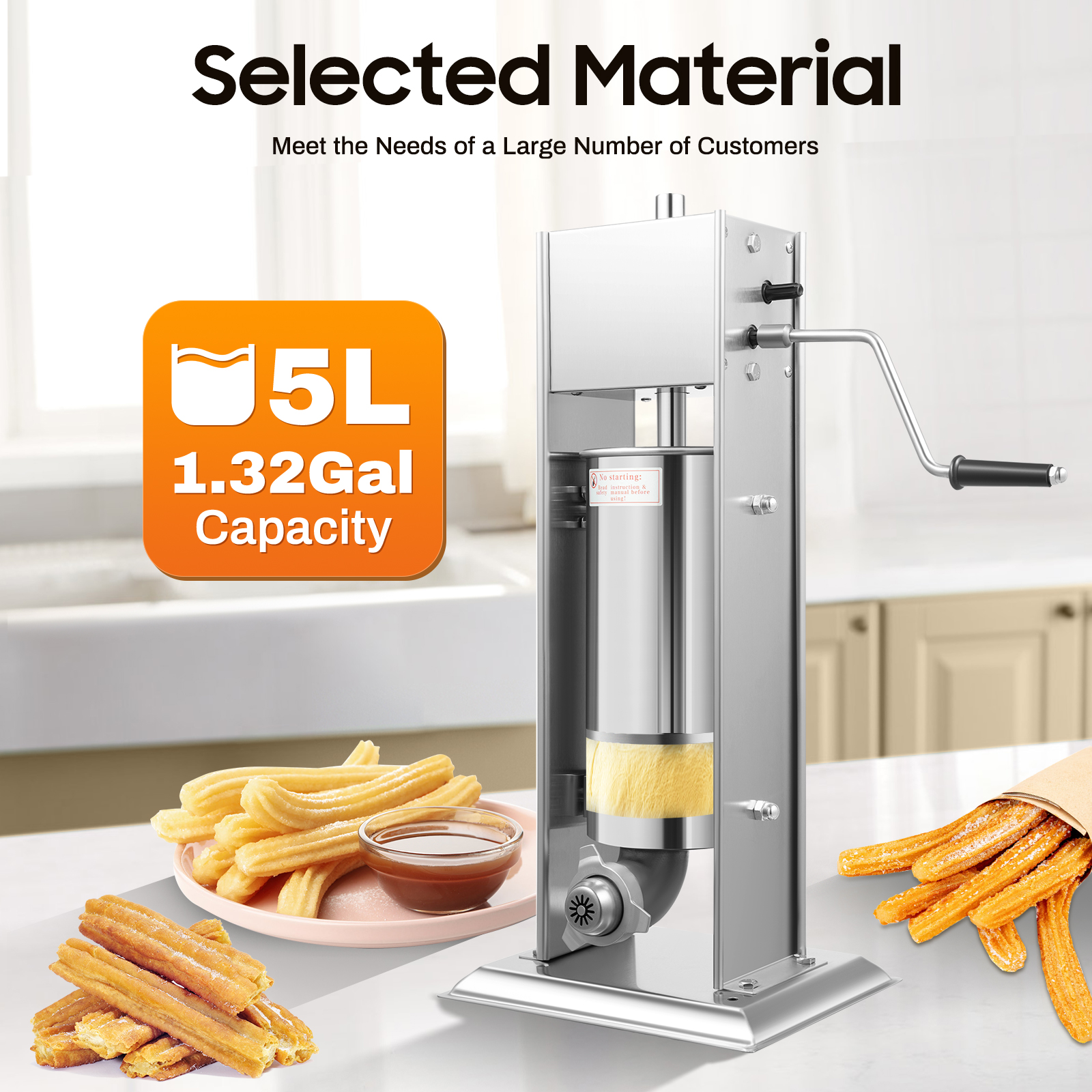 5L Commercial Stainless Steel  - Donut Making Machine 리뷰 및 가격