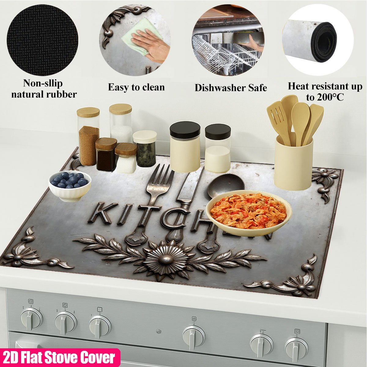 Heavy Duty Metal Stove Top Cov - Commercial Kitchen Induction 리뷰 및 가격