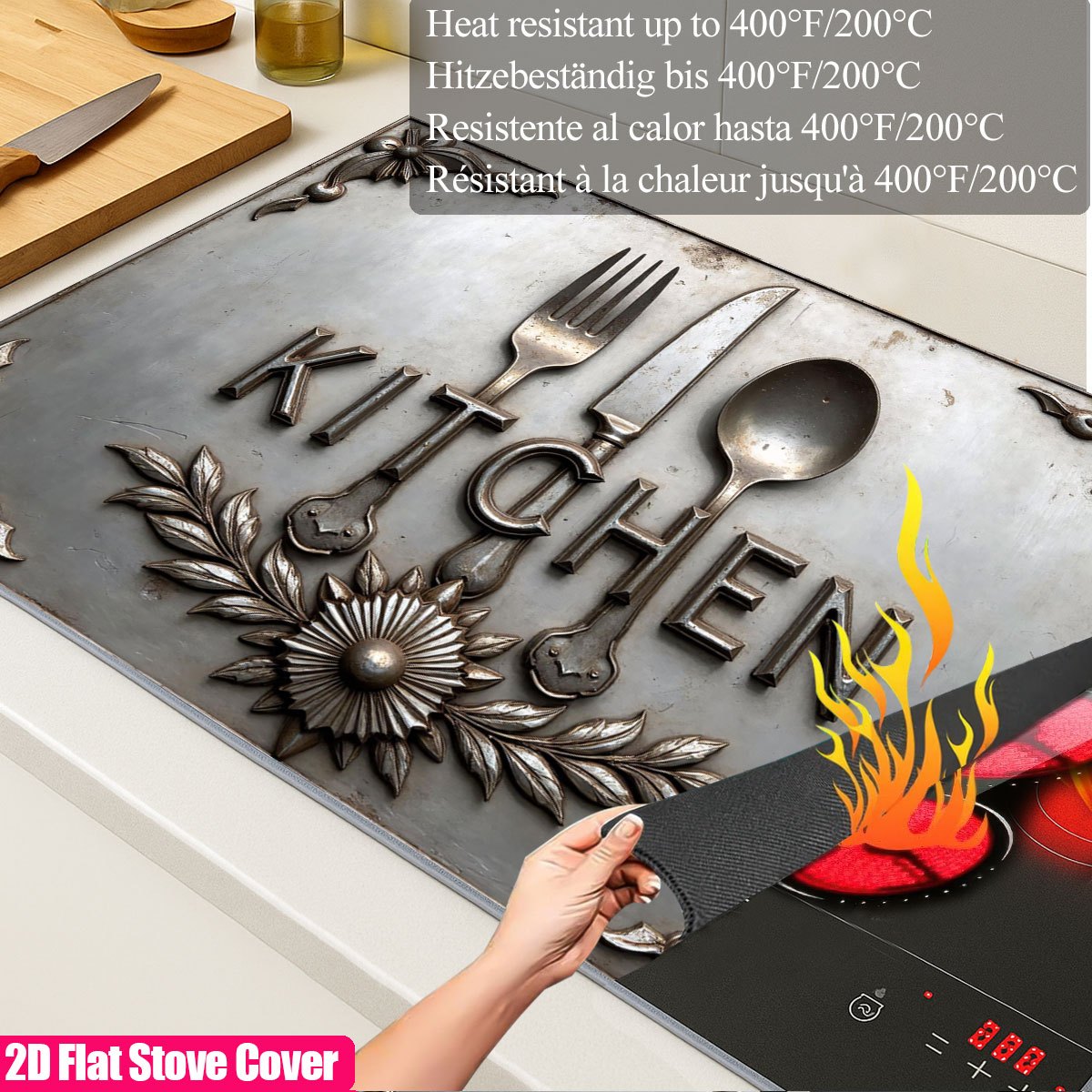 Heavy Duty Metal Stove Top Cov - Commercial Kitchen Induction 리뷰 및 가격