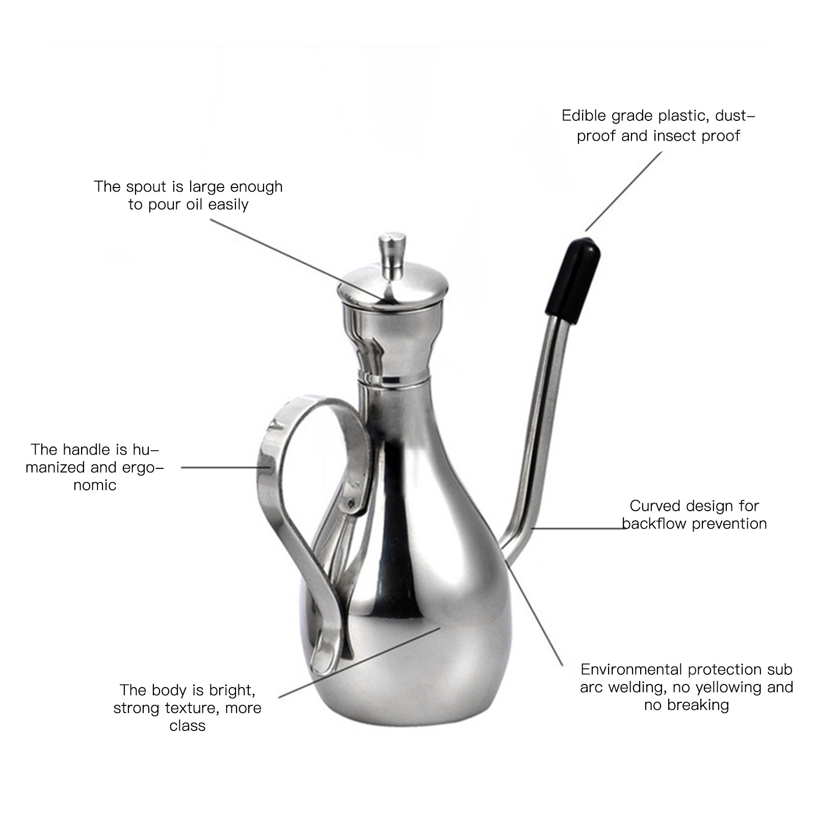 350ml Stainless Steel Oil Disp - Commercial Kitchen Oil Filter 리뷰 및 가격