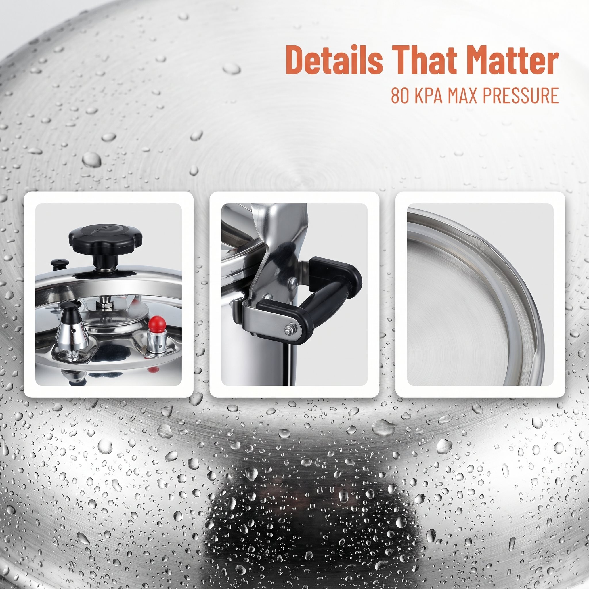 Stainless Steel Pressure Cooke - Commercial Kitchen Induction 리뷰 및 가격