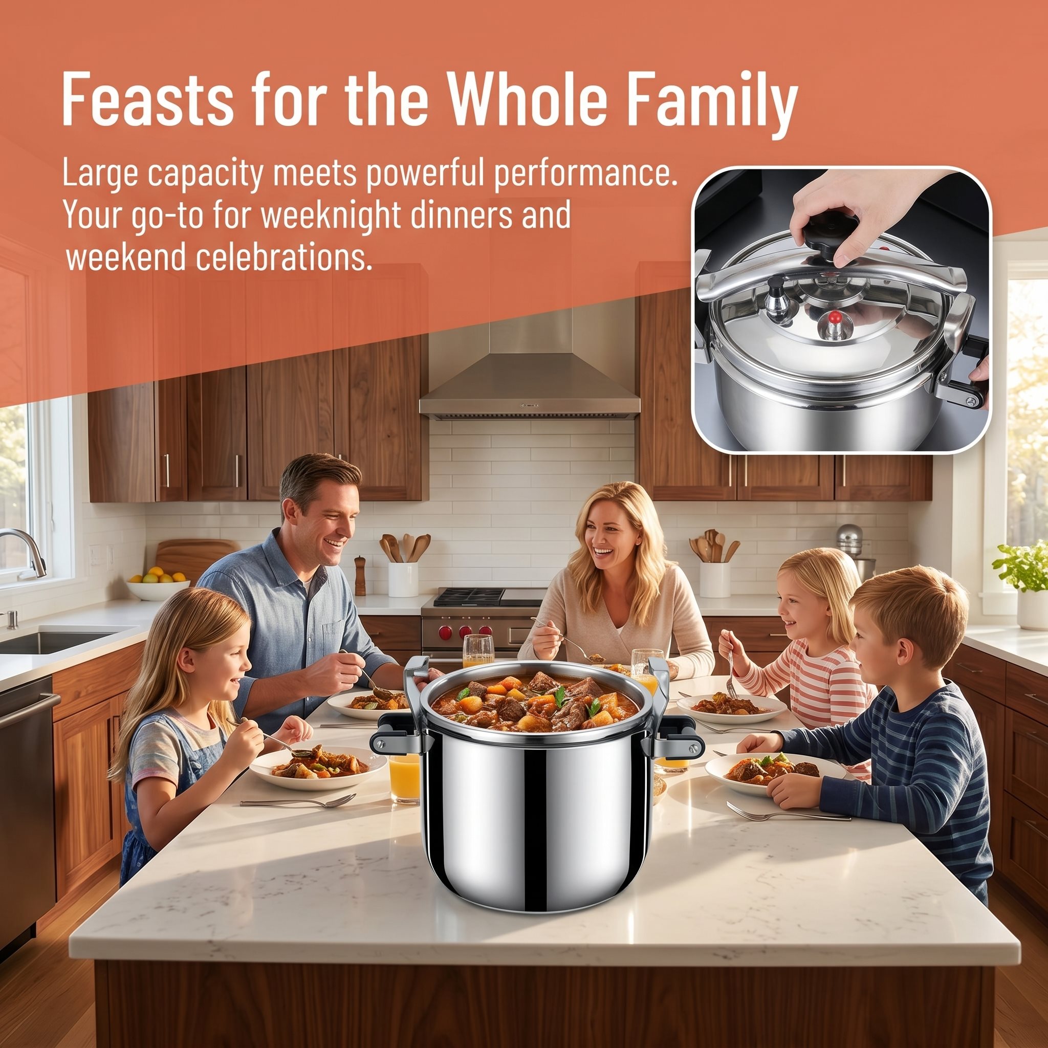 Stainless Steel Pressure Cooke - Commercial Kitchen Induction 리뷰 및 가격