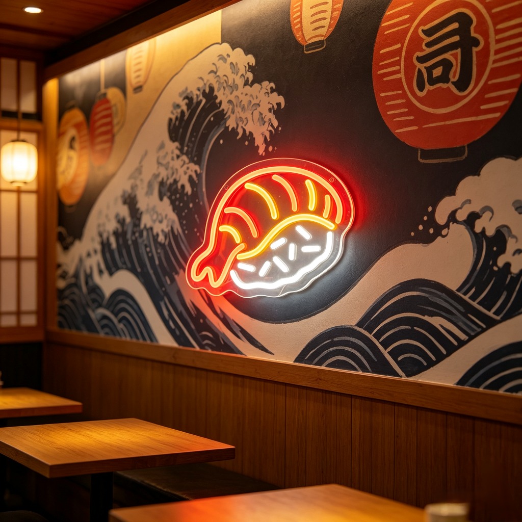 Creative Sushi LED Neon Light  - Commercial Kitchen Japanese review and price