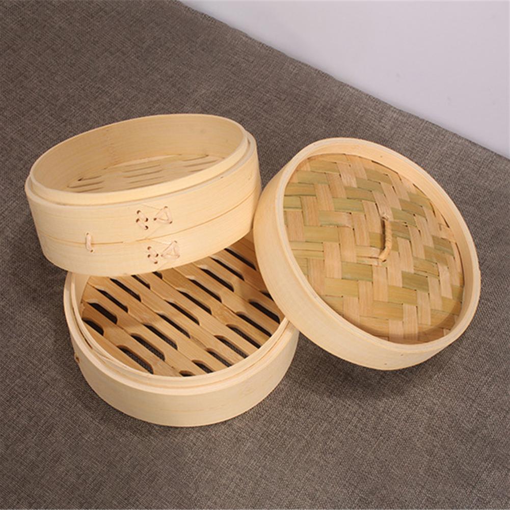 Bamboo Steamer Home Wooden Bam - Commercial Kitchen Steamer 리뷰 및 가격