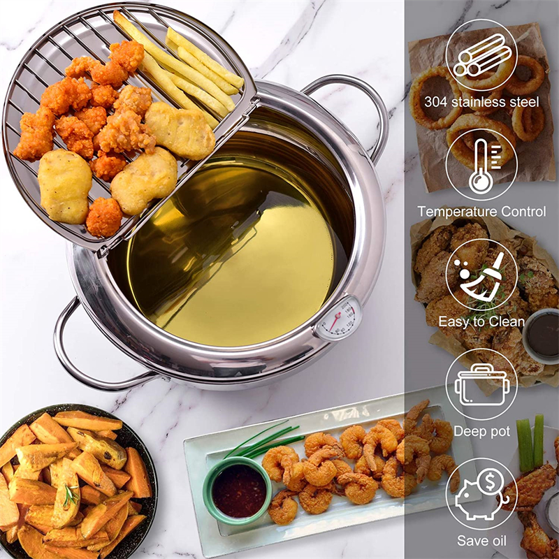 Japanese Deep Frying Pot with  - Commercial Kitchen Appliance review and price
