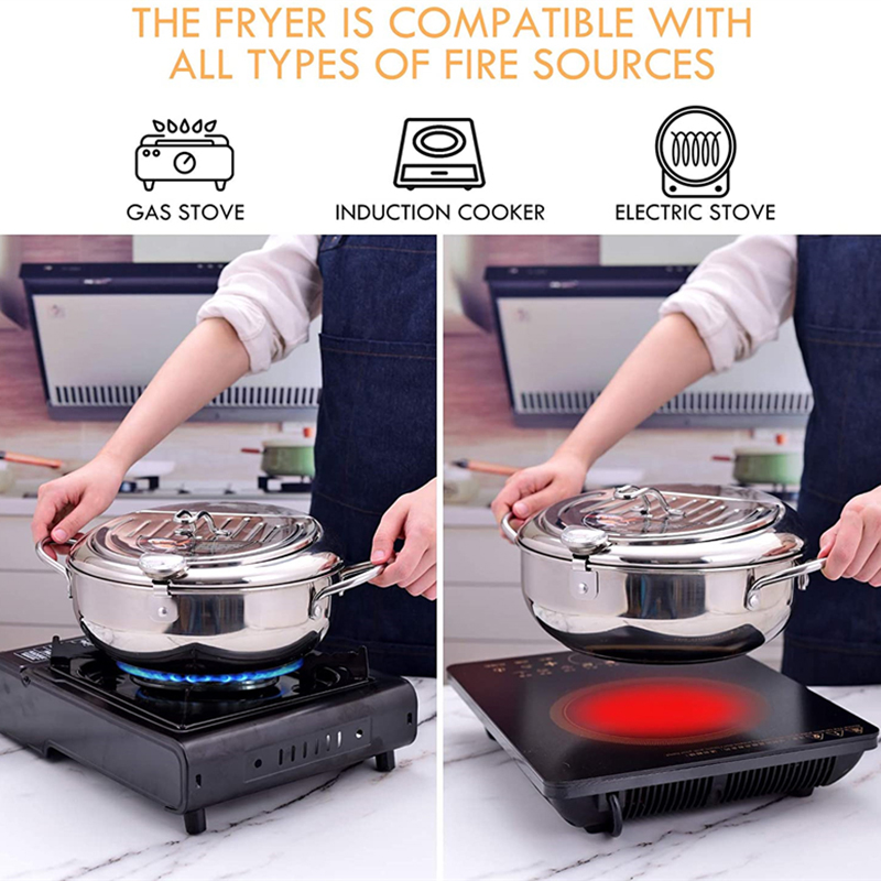 Japanese Deep Frying Pot with  - Commercial Kitchen Appliance review and price